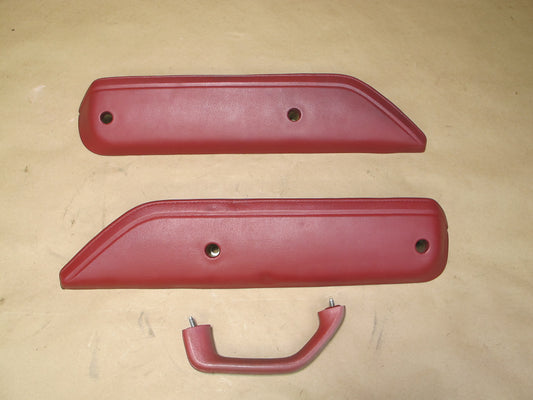 79-83 Datsun Nissan 280ZX S130 2+0 Interior Door Handle w Door Armrest Set OEM