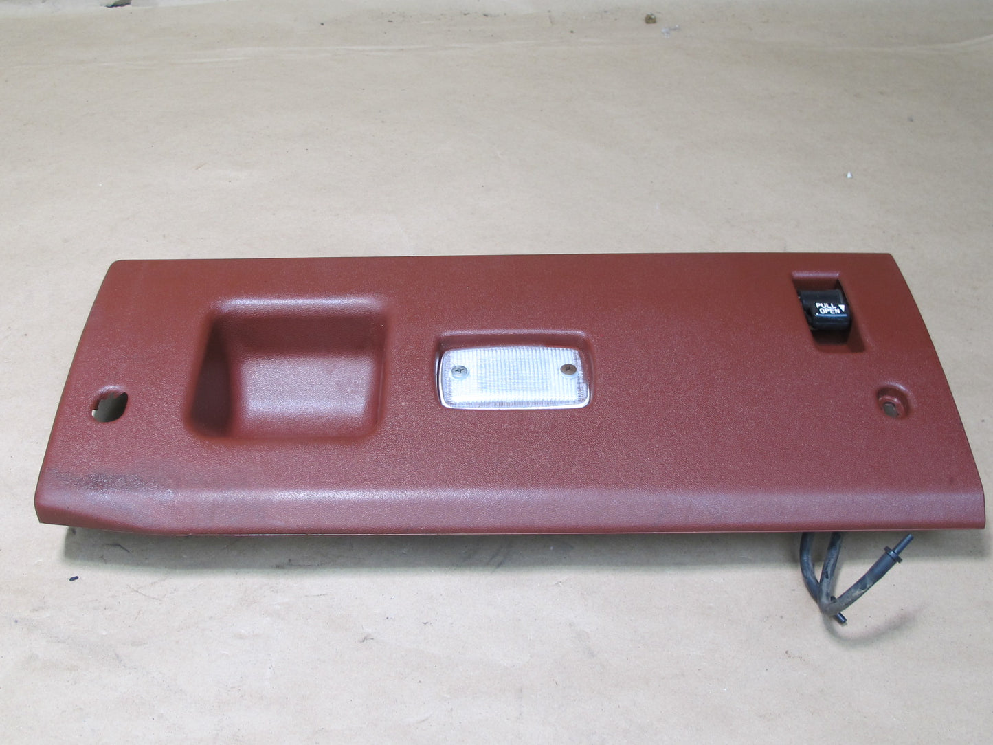 81-83 Datsun Nissan 280ZX Dash Left Right Knee Trim Cover Door Handle Trim Set