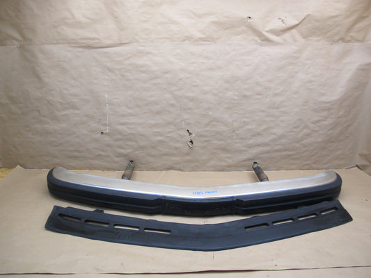 80-87 BMW E24 6-SERIES Front Bumper Cover w Upper Trim & Shock Absorber OEM