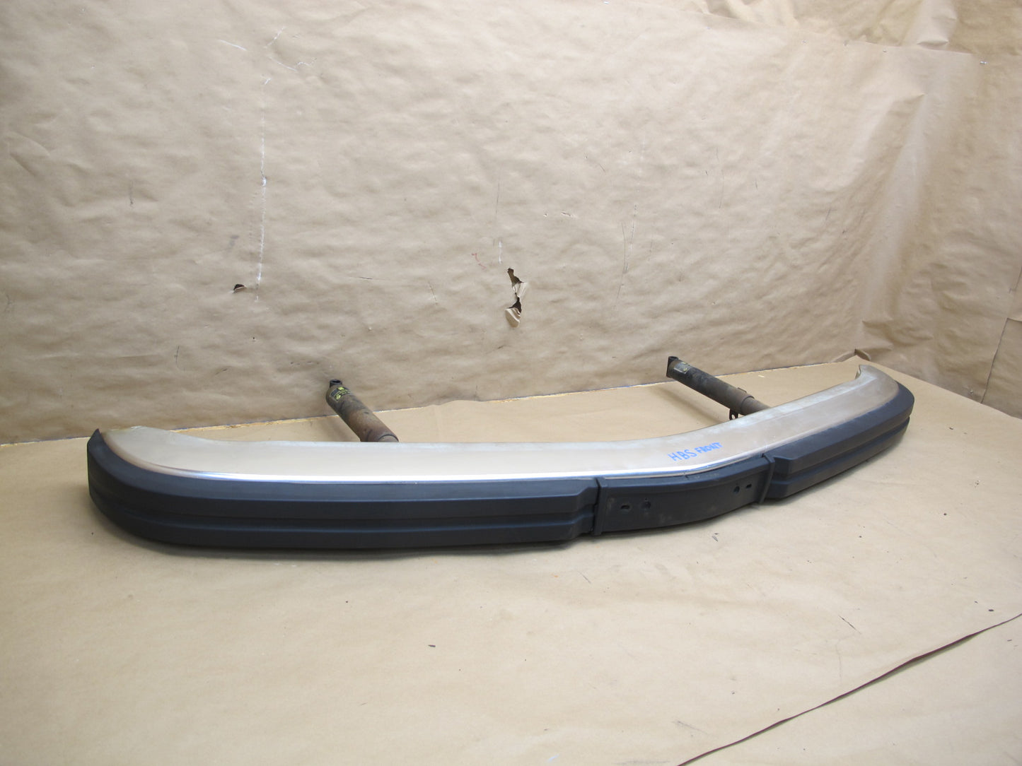 80-87 BMW E24 6-SERIES Front Bumper Cover w Upper Trim & Shock Absorber OEM