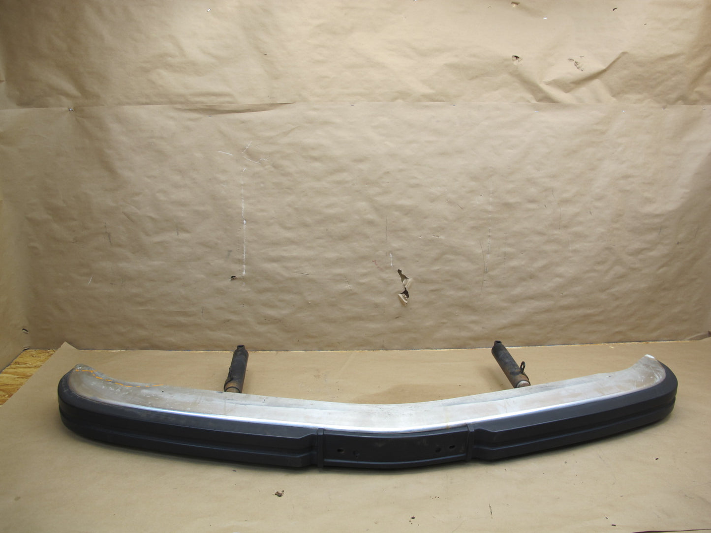 80-87 BMW E24 6-SERIES Front Bumper Cover w Upper Trim & Shock Absorber OEM