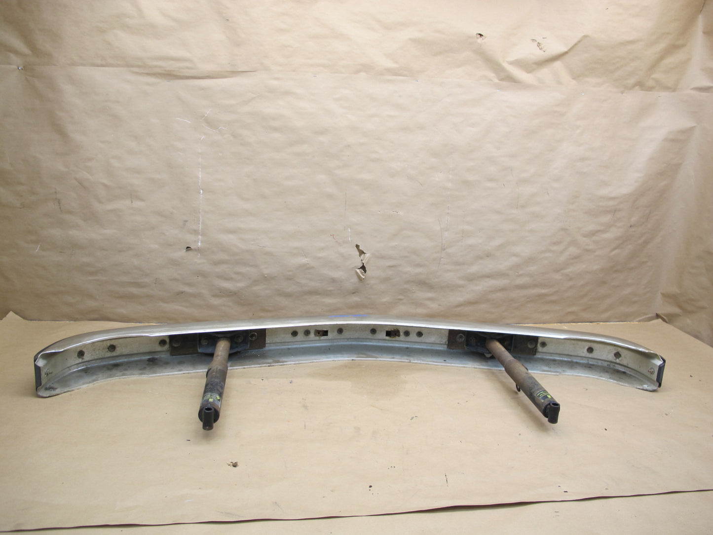 80-87 BMW E24 6-SERIES Front Bumper Cover w Upper Trim & Shock Absorber OEM