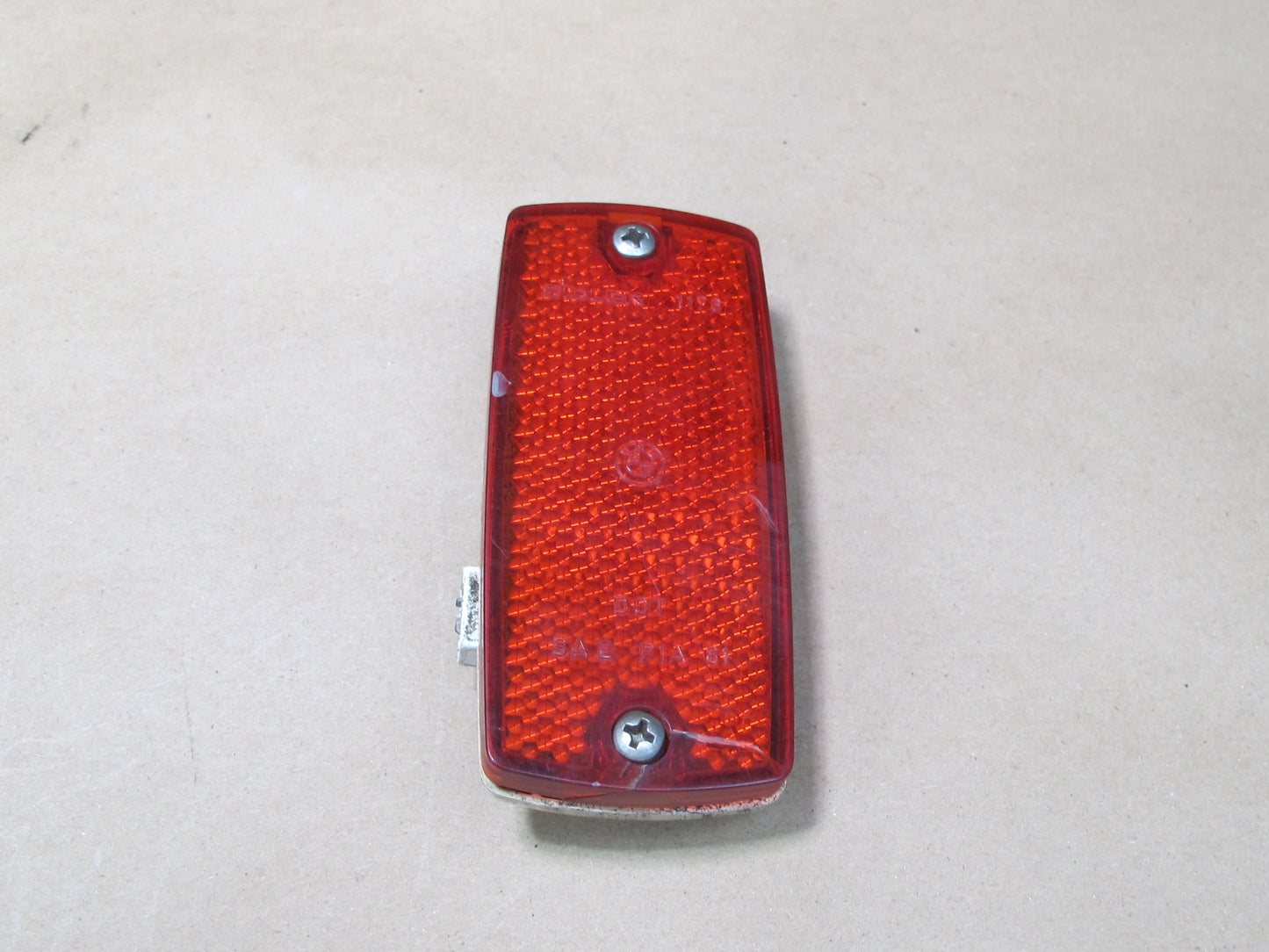 82-88 BMW E24 6-SERIES Set of 2 Rear Side Marker Light Lamp 1364175 OEM