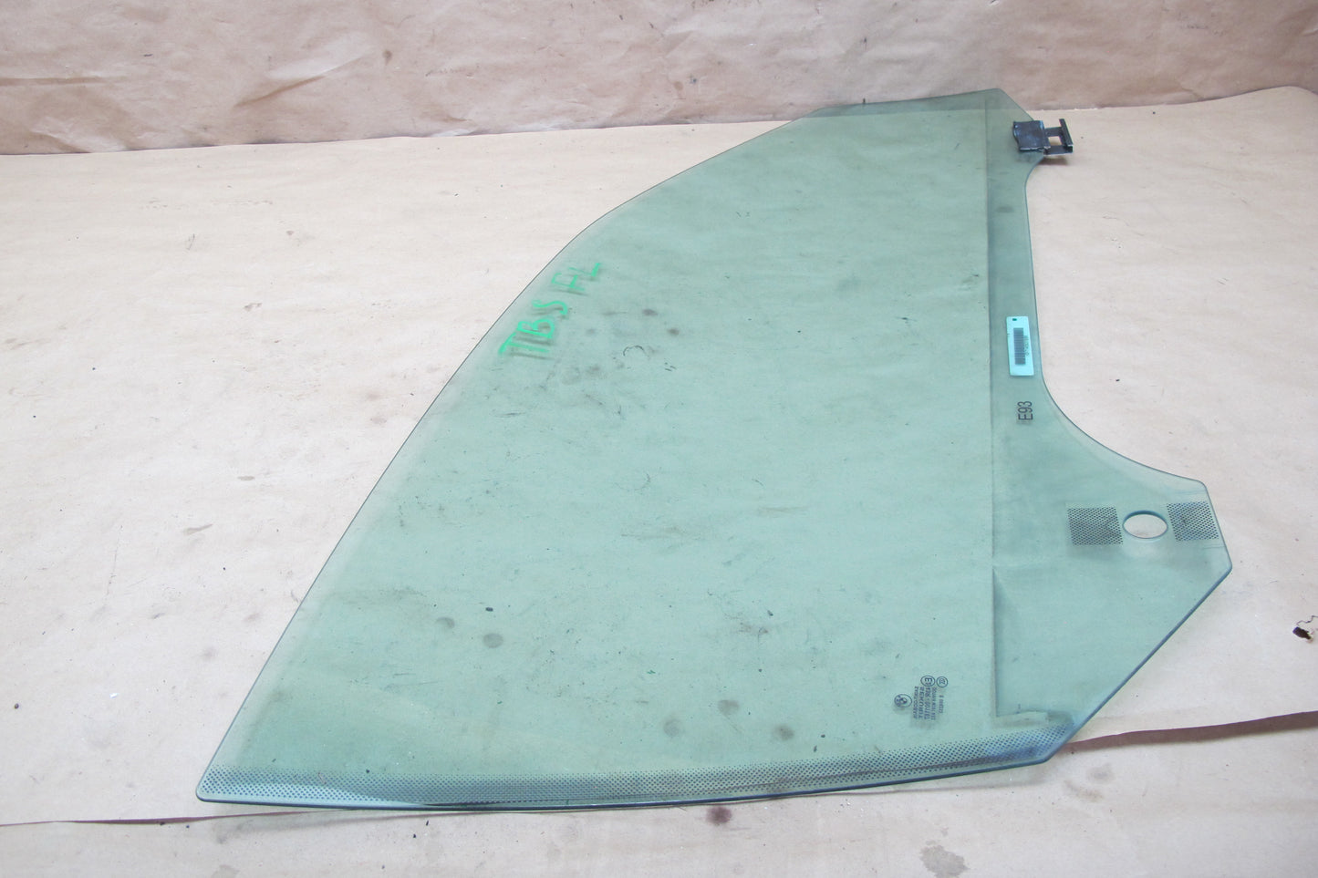 07-13 BMW E93 3-SERIES Convertible Left Driver Door Glass Window OEM