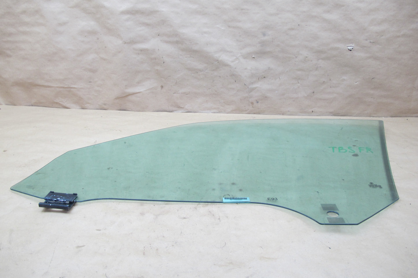 07-13 BMW E93 Convertible Right Passenger Door Glass Window OEM