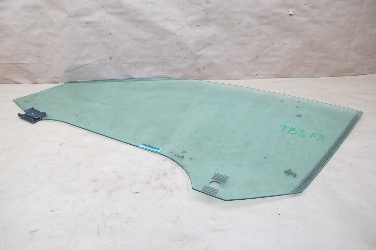 07-13 BMW E93 Convertible Right Passenger Door Glass Window OEM