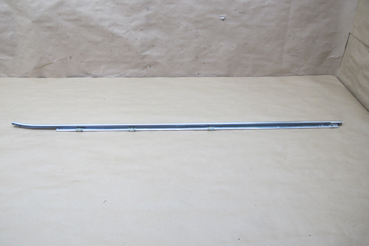 85-89 BMW E24 635 6-SERIES Exterior Window Chrome Trim Molding Panel Set OEM