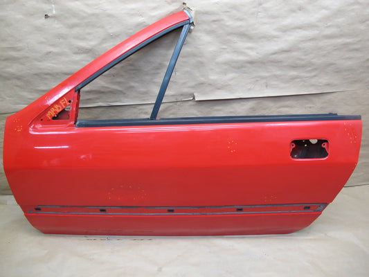 89-91 Mazda RX7 Convertible Left Driver Door Shell Panel RED OEM