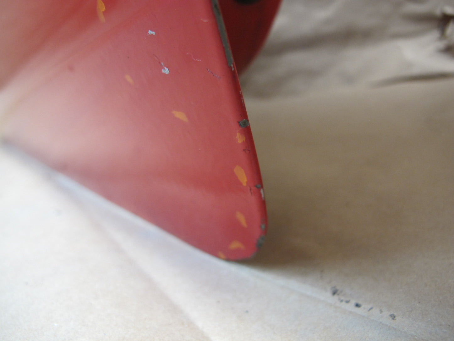 89-91 Mazda RX7 Convertible Left Driver Door Shell Panel RED OEM