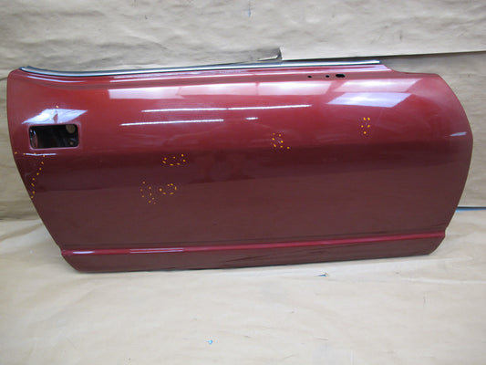 79-83 Datsun Nissan 280ZX S130 2+0 Right Pass Door Shell Panel Burgundy OEM