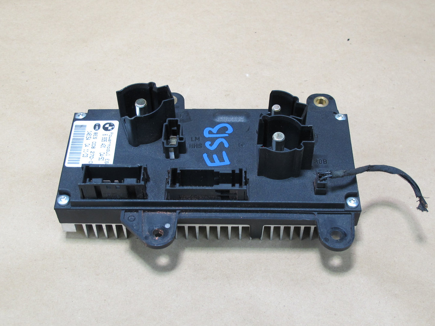 03-08 BMW E65 E66 7-SERIES Power Supply Control Unit Module 6935431 OEM