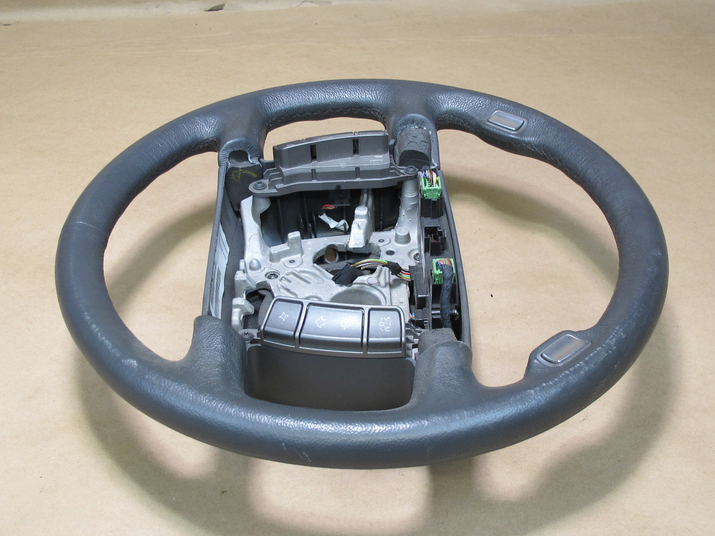 03-05 BMW E65 E66 7-SERIES Leather Heated Steering w Controls OEM