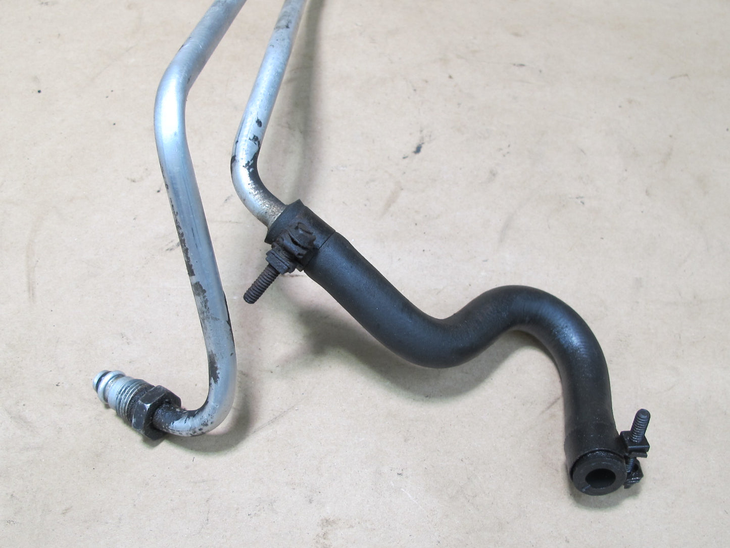 90-91 Chevrolet Corvette C4 Power Steering Return Hose Pipe Line OEM