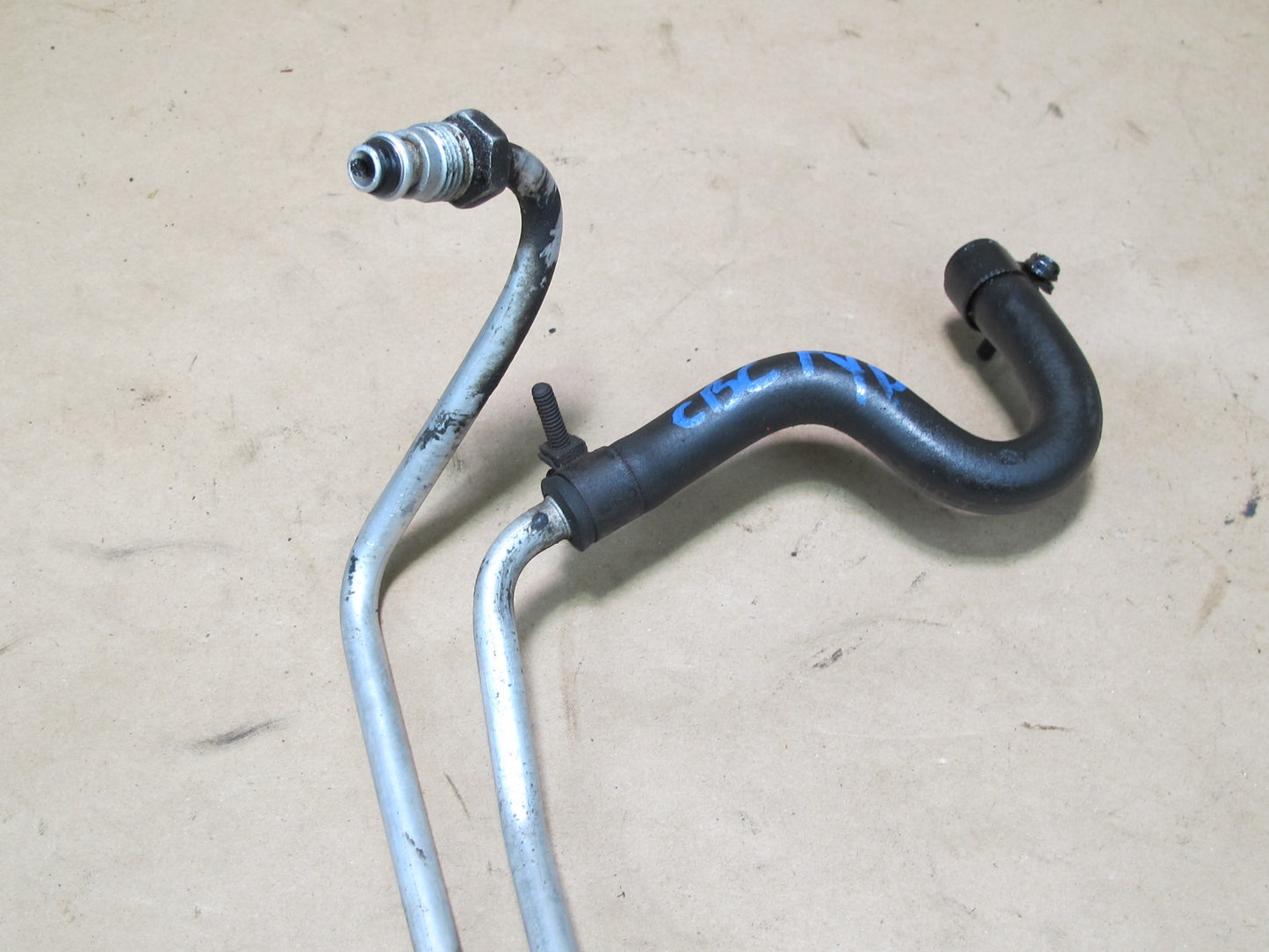 90-91 Chevrolet Corvette C4 Power Steering Return Hose Pipe Line OEM