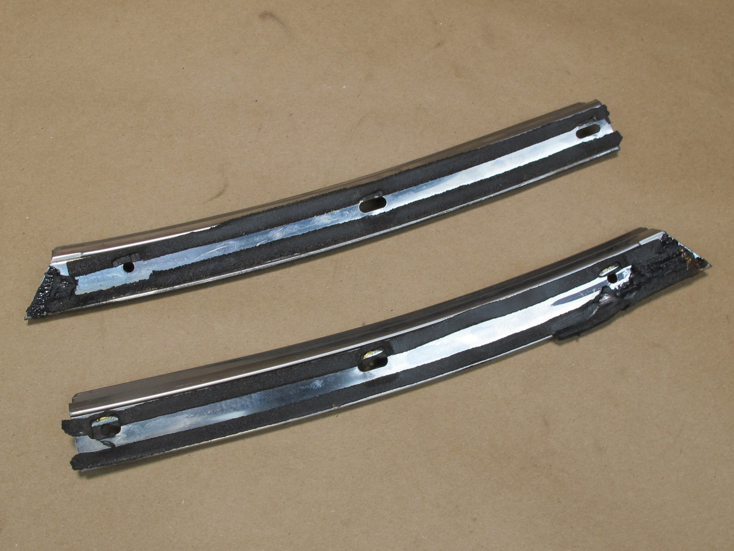 91-95 Toyota SW21L MR2 Left Right Door Weatherstrip T TOP Molding Trim Set OEM