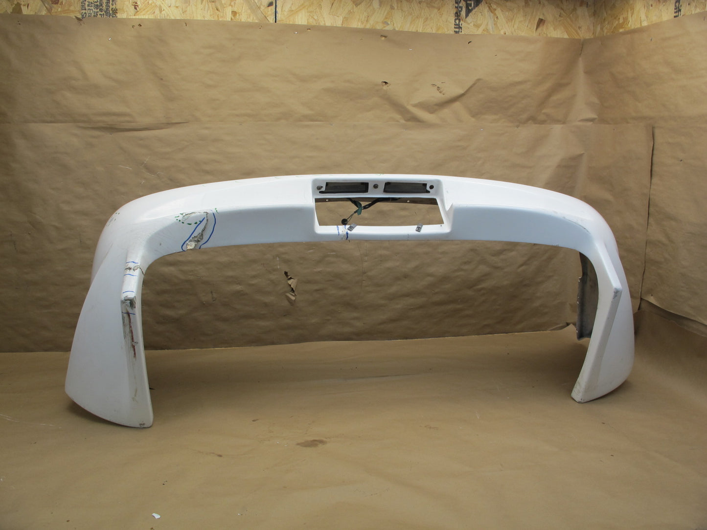 91-95 Toyota SW21L MR2 Aftermarket Rear Bumper Panel Cover White