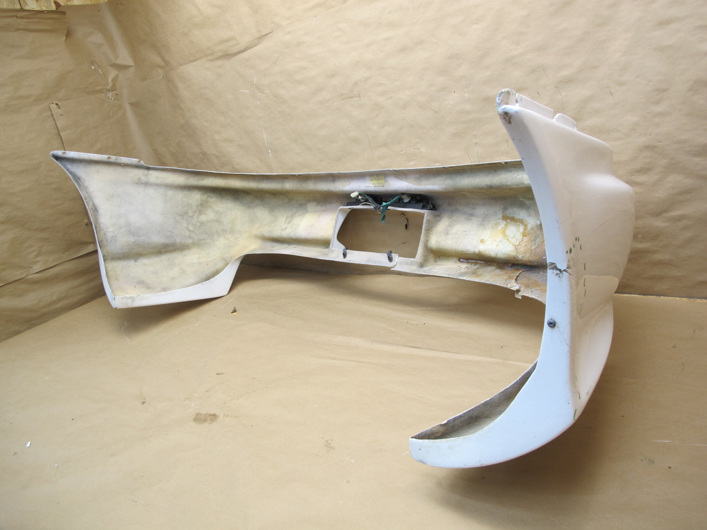 91-95 Toyota SW21L MR2 Aftermarket Rear Bumper Panel Cover White