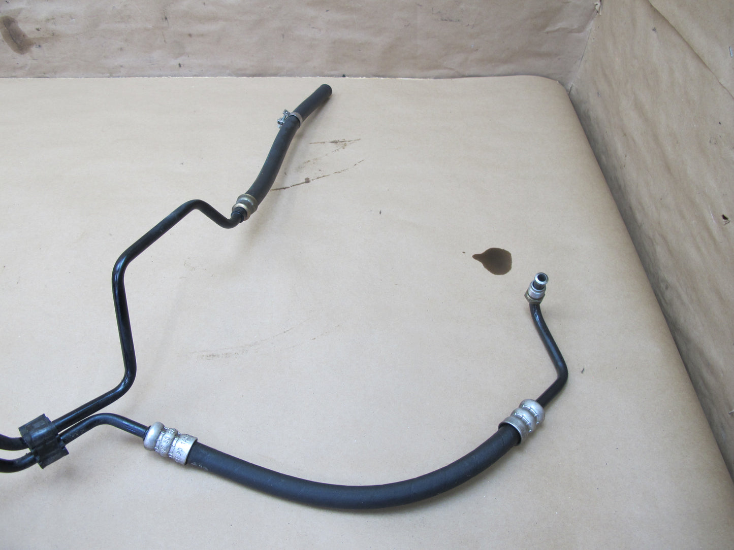 03-06 Mercedes R230 SL500 ABC Hydraulic Suspension Radiator Hose Pipe Set OEM