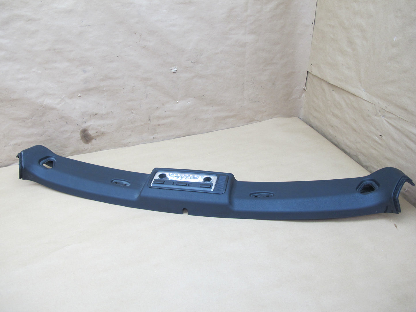 01-06 BMW E46 Convertible Front Upper Headliner Trim Panel w Dome Light OEM