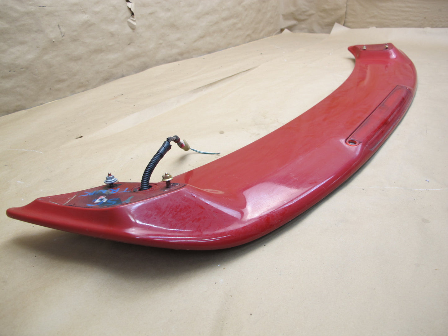 97-00 Lexus UZZ30 SC300 SC400 Rear Trunk Lid Spoiler w Third Brake Light OEM