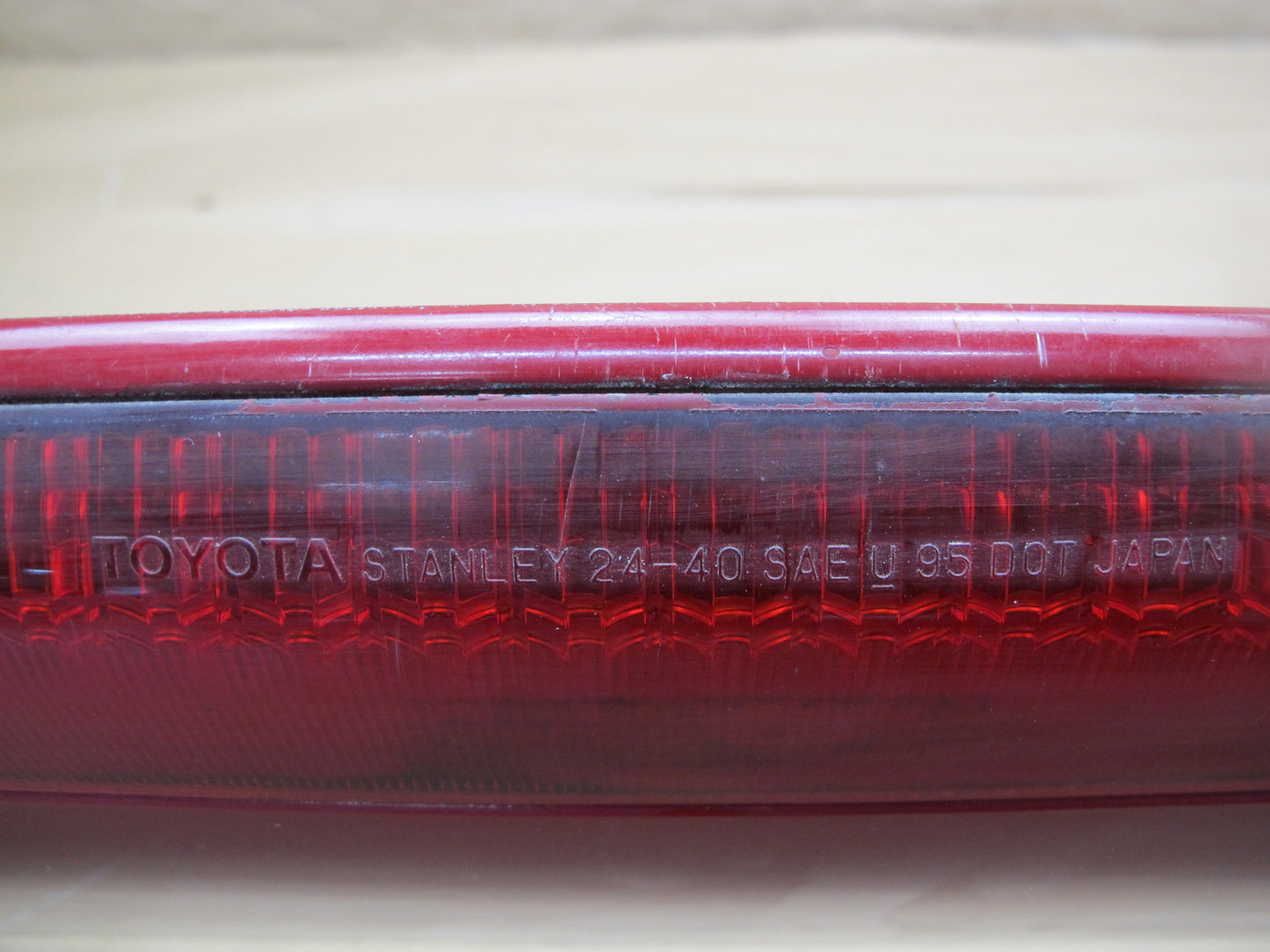 97-00 Lexus UZZ30 SC300 SC400 Rear Trunk Lid Spoiler w Third Brake Light OEM