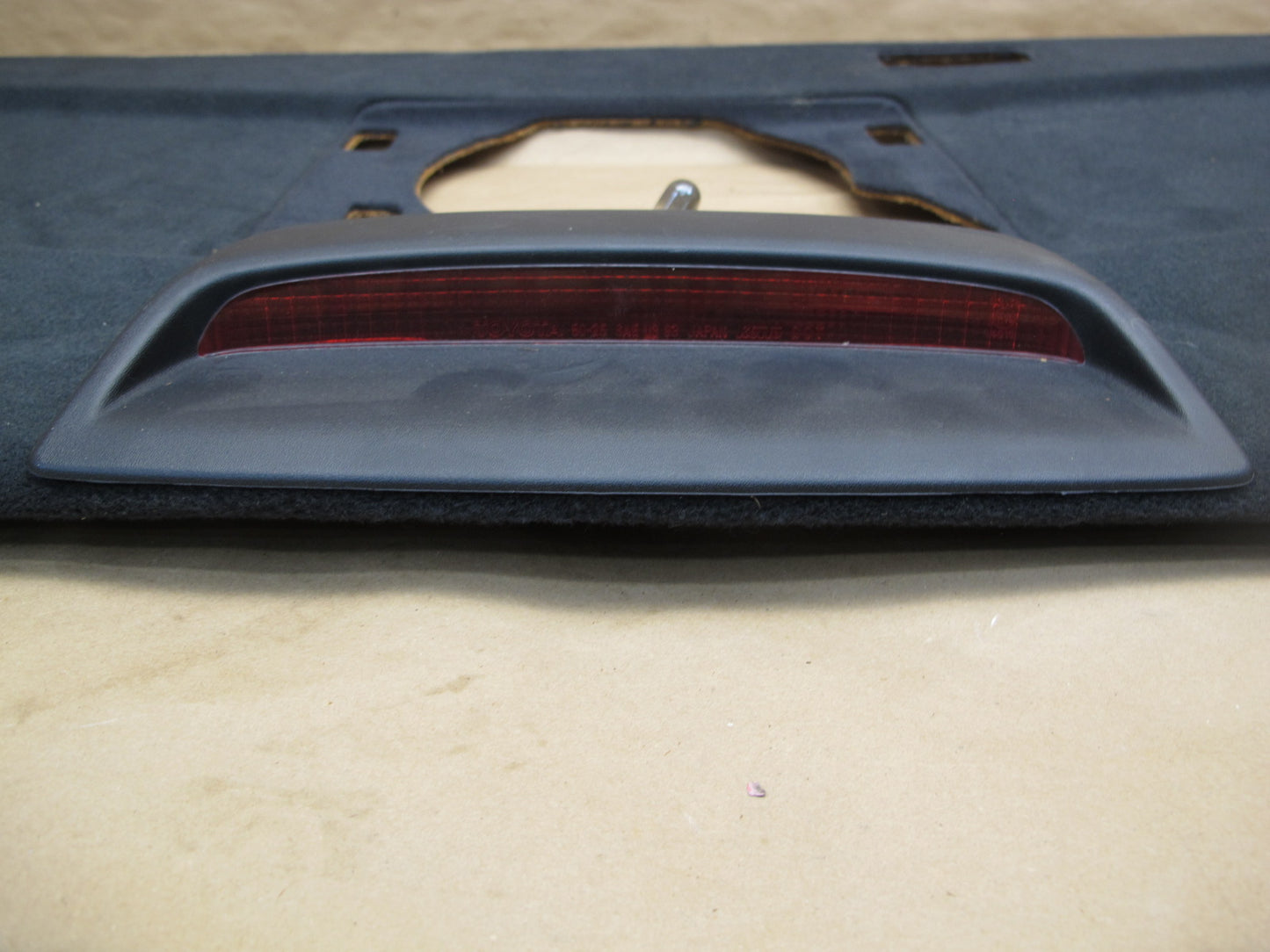 95-00 Lexus UCF20L LS400 Rear Parcel Shelf Deck Trim Panel w Brake Light OEM