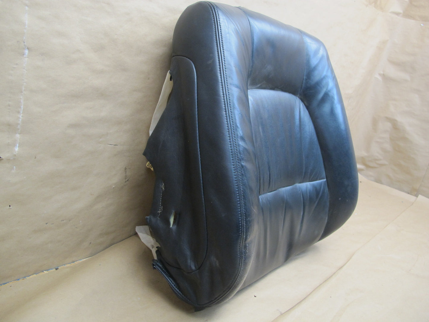 98-00 Lexus LS400 UCF20 Front Right Seat Upper Backrest Leather Cushion OEM