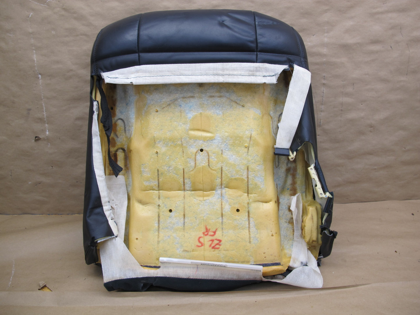 98-00 Lexus LS400 UCF20 Front Right Seat Upper Backrest Leather Cushion OEM