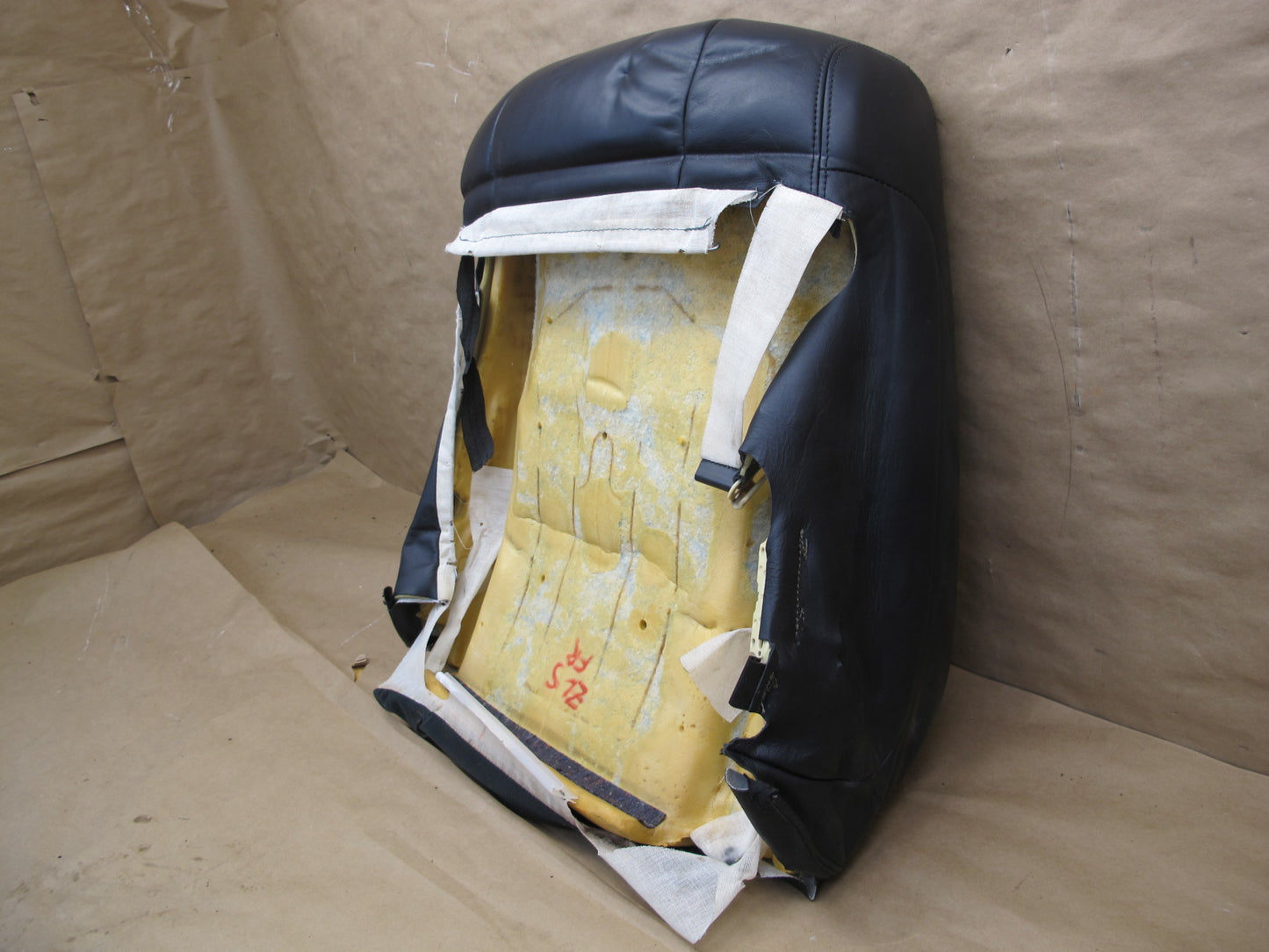 98-00 Lexus LS400 UCF20 Front Right Seat Upper Backrest Leather Cushion OEM