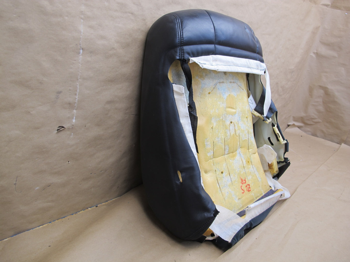 98-00 Lexus LS400 UCF20 Front Right Seat Upper Backrest Leather Cushion OEM