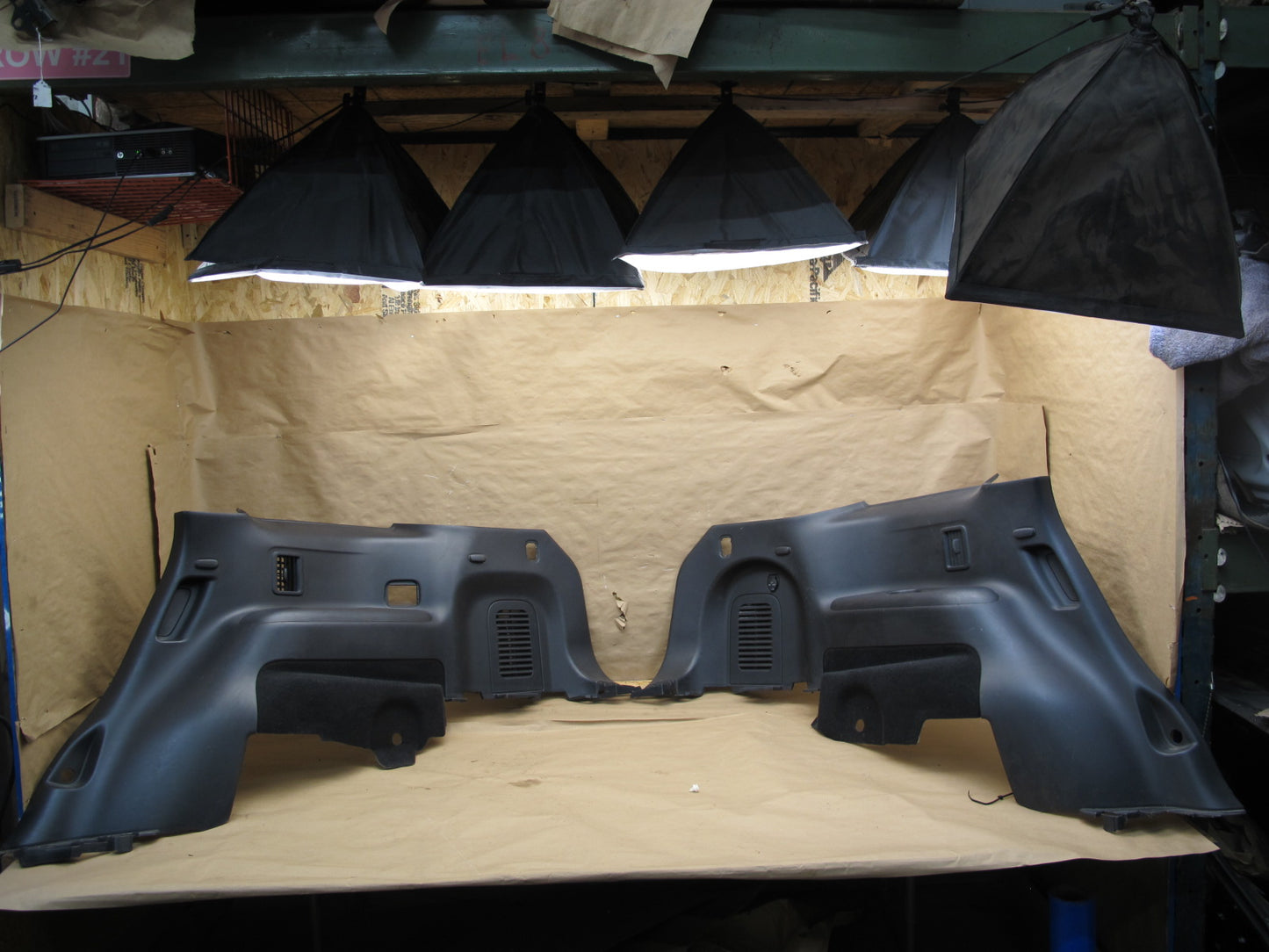 2014-2017 Infiniti QX60 2.5L Set of 2 Rear Left & Right Quarter Trim Cover Panel