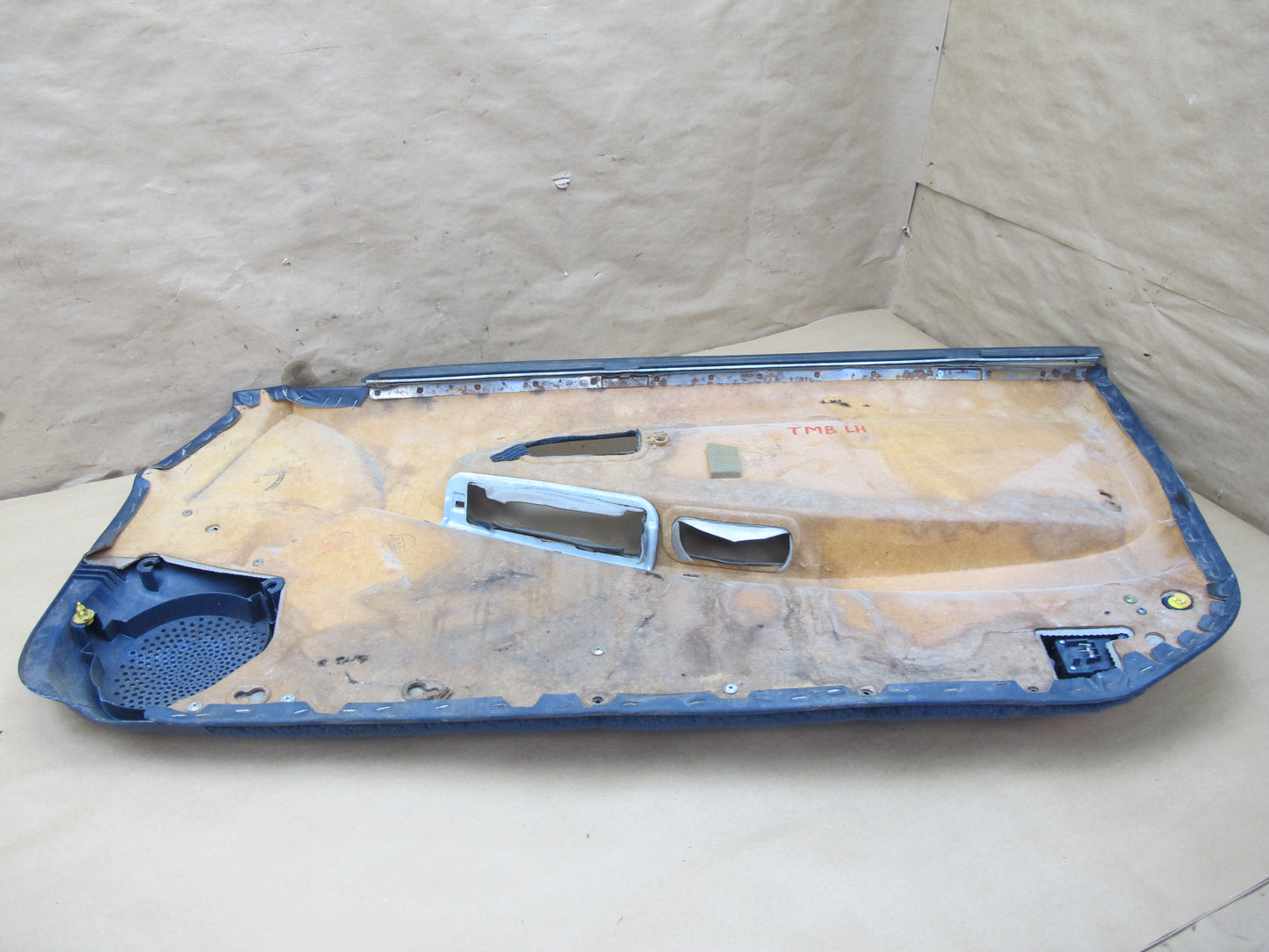 91-93 Toyota MR2 SW21L Set of 2 Right & Left Interior Door Panel Blue OEM