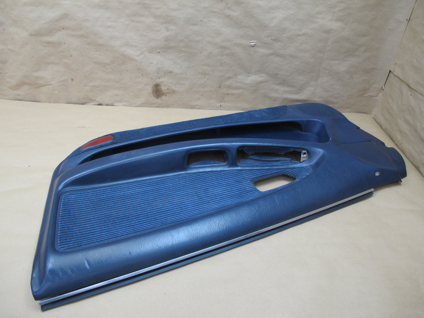 91-93 Toyota MR2 SW21L Set of 2 Right & Left Interior Door Panel Blue OEM