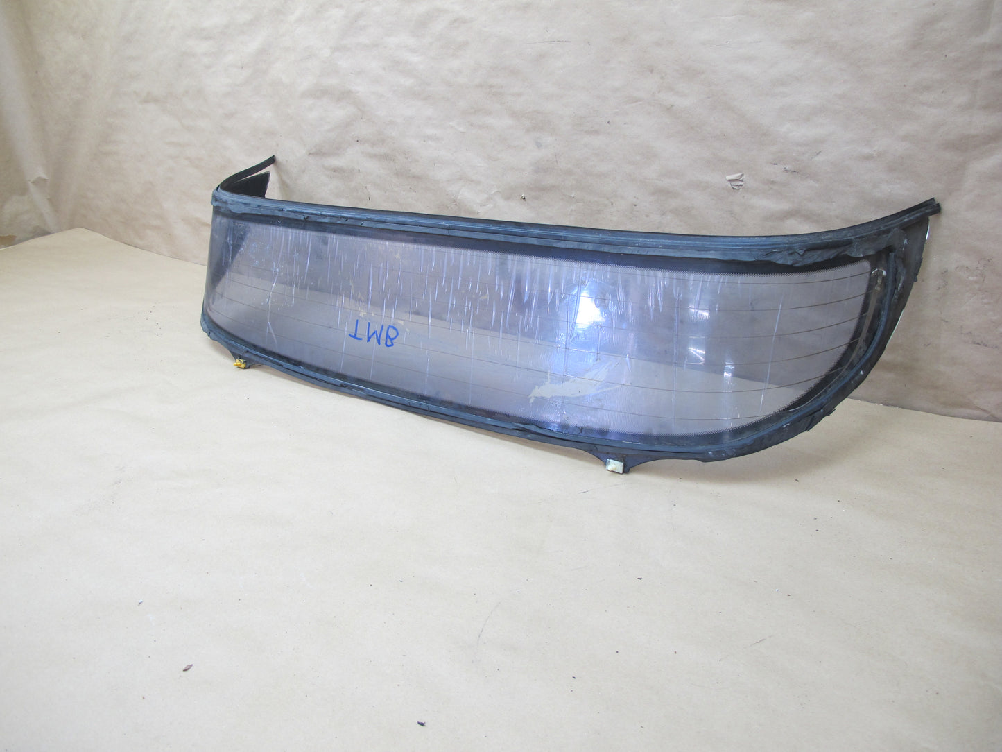 91-93 Toyota MR2 SW21L Rear Windshield Glass Window OEM