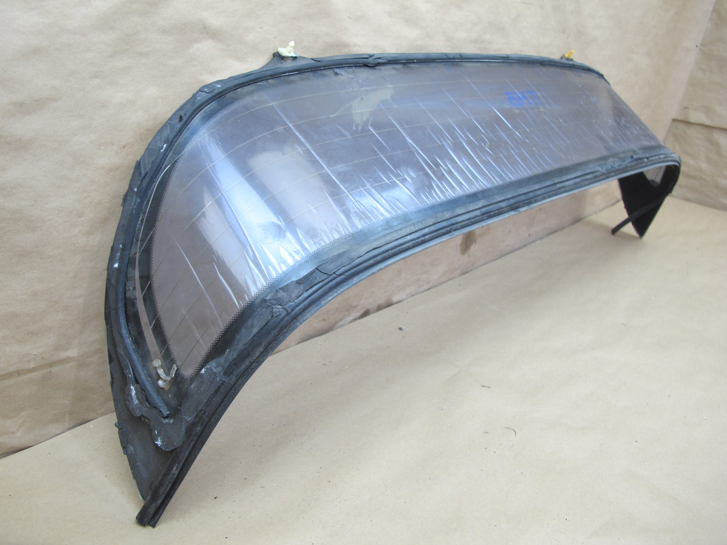 91-93 Toyota MR2 SW21L Rear Windshield Glass Window OEM