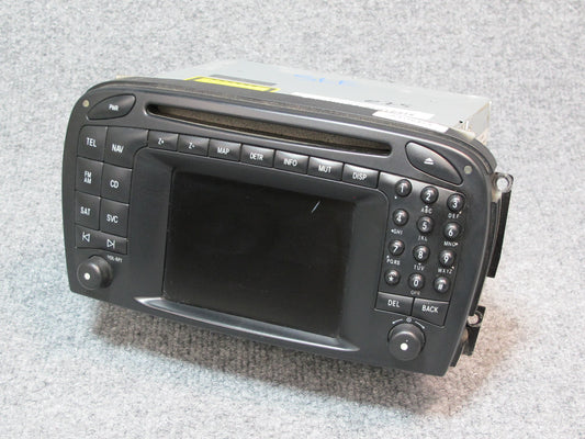 03-04 Mercedes R230 Sl-class GPS Navi Radio CD Player Receiver Head Unit OEM