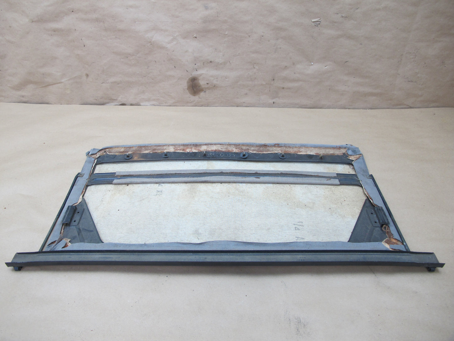 85-89 BMW E24 6-SERIES Sunroof Headliner Frame Trim Cover Panel Liner OEM