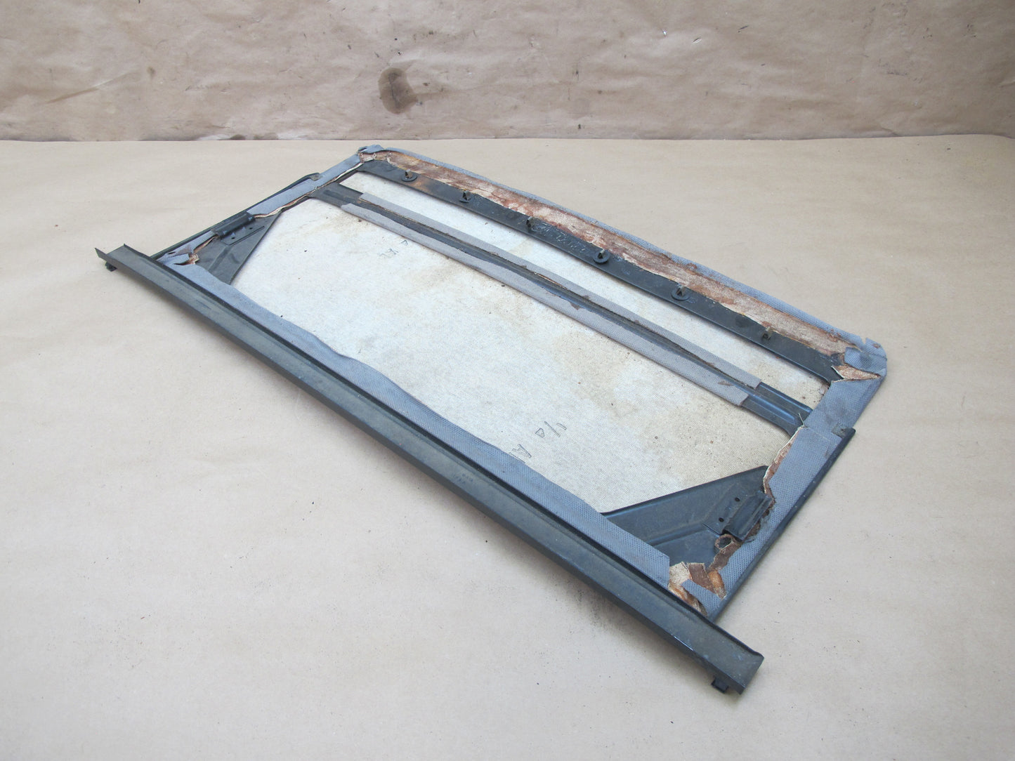 85-89 BMW E24 6-SERIES Sunroof Headliner Frame Trim Cover Panel Liner OEM