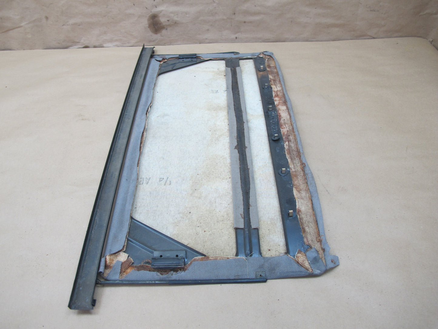 85-89 BMW E24 6-SERIES Sunroof Headliner Frame Trim Cover Panel Liner OEM