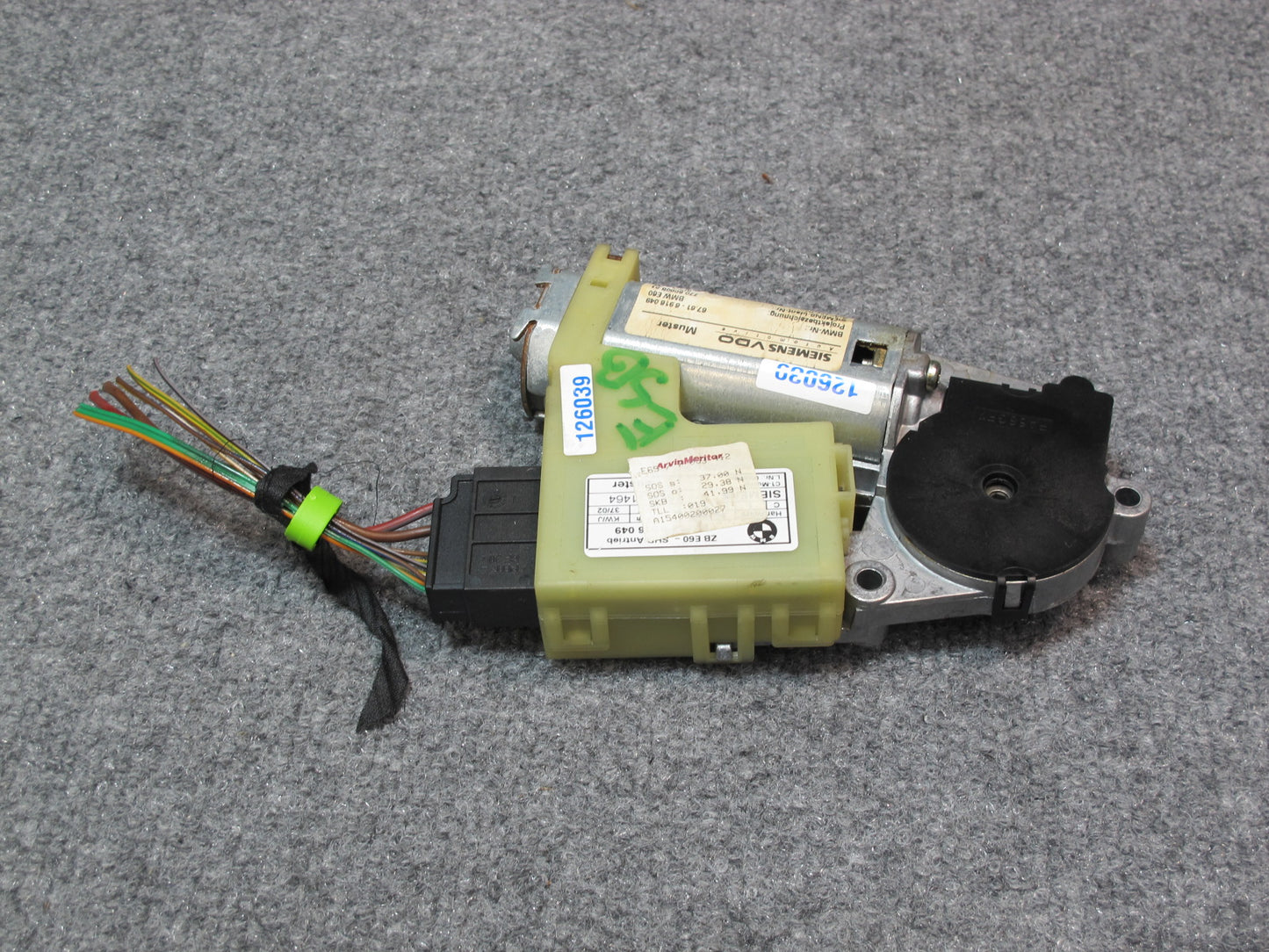 03-08 BMW E65 E66 7-SERIES Sunroof Motor Drive Unit 6916049 OEM