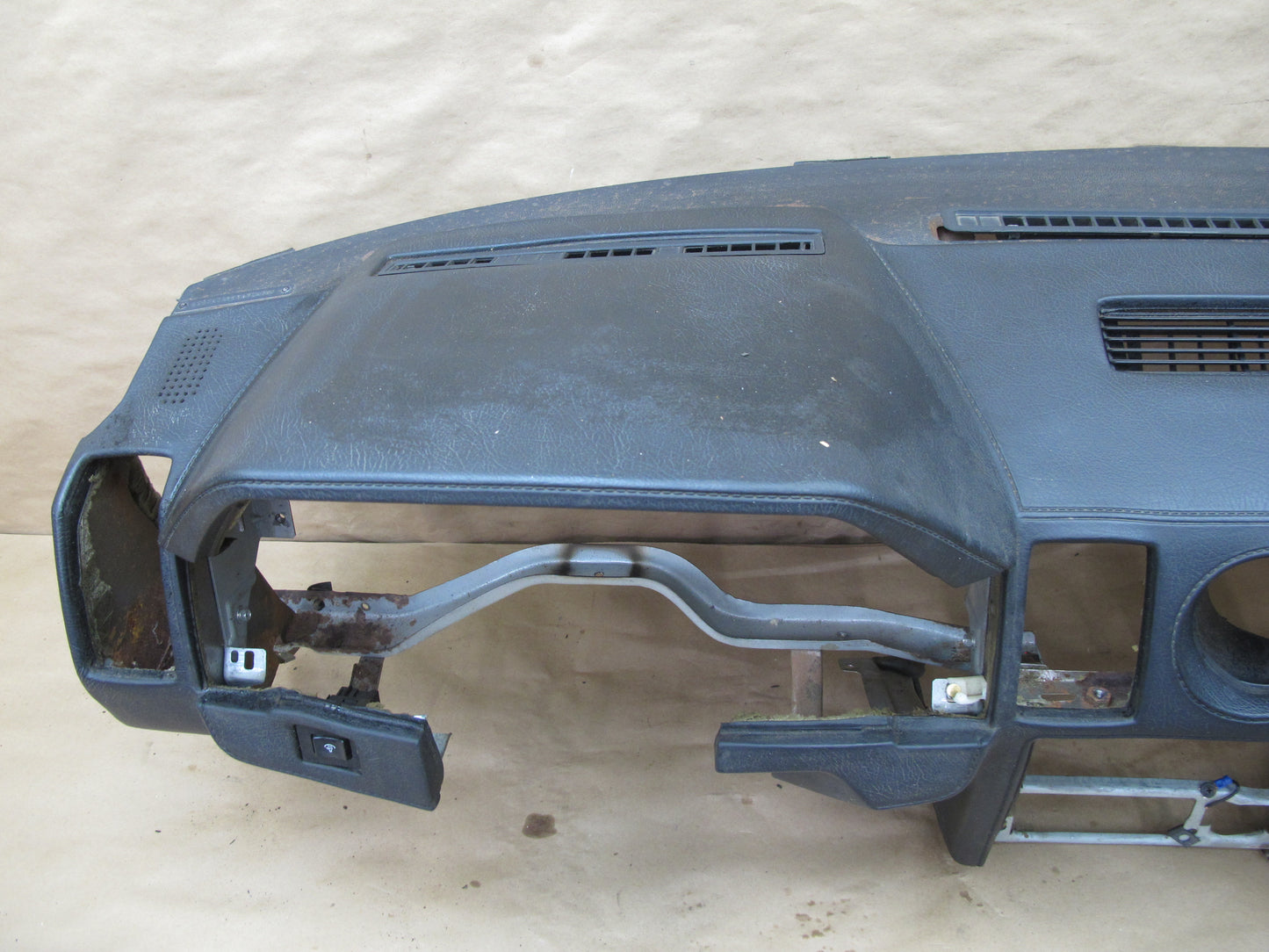 85-87 Nissan Z31 300ZX NA Dashboard Dash Instrument Trim Panel Cover Black OEM