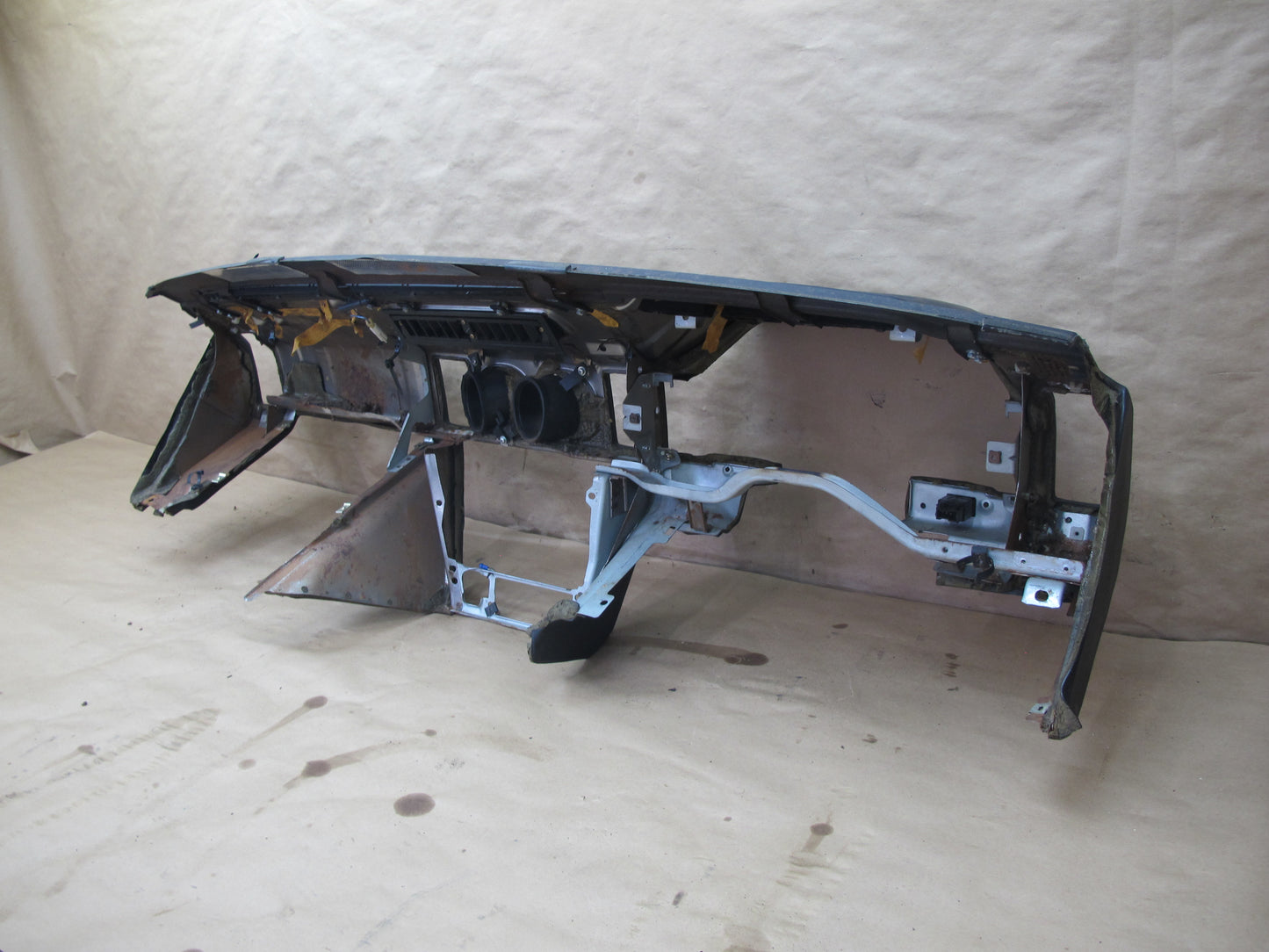 85-87 Nissan Z31 300ZX NA Dashboard Dash Instrument Trim Panel Cover Black OEM