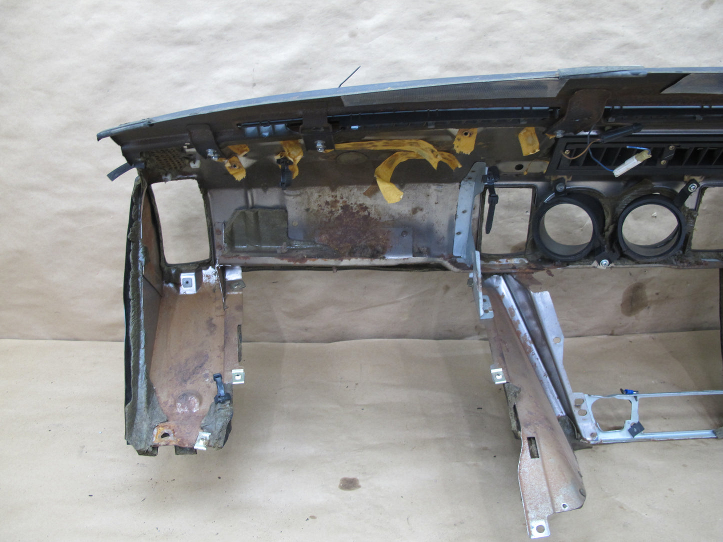 85-87 Nissan Z31 300ZX NA Dashboard Dash Instrument Trim Panel Cover Black OEM