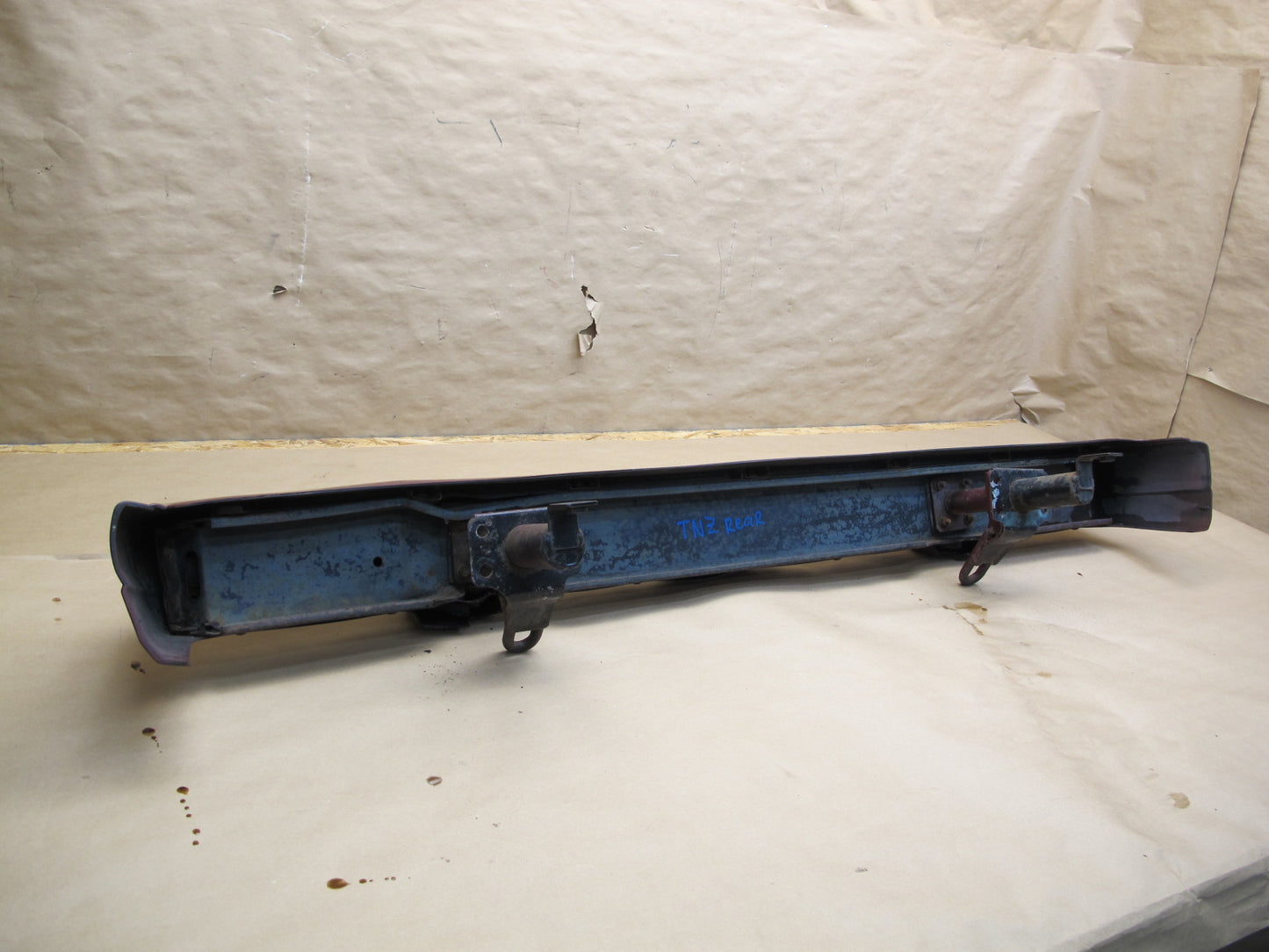 82-83 Datsun Nissan 280ZX S130 Rear Bumper Cover w Impact Shock Absorber OEM