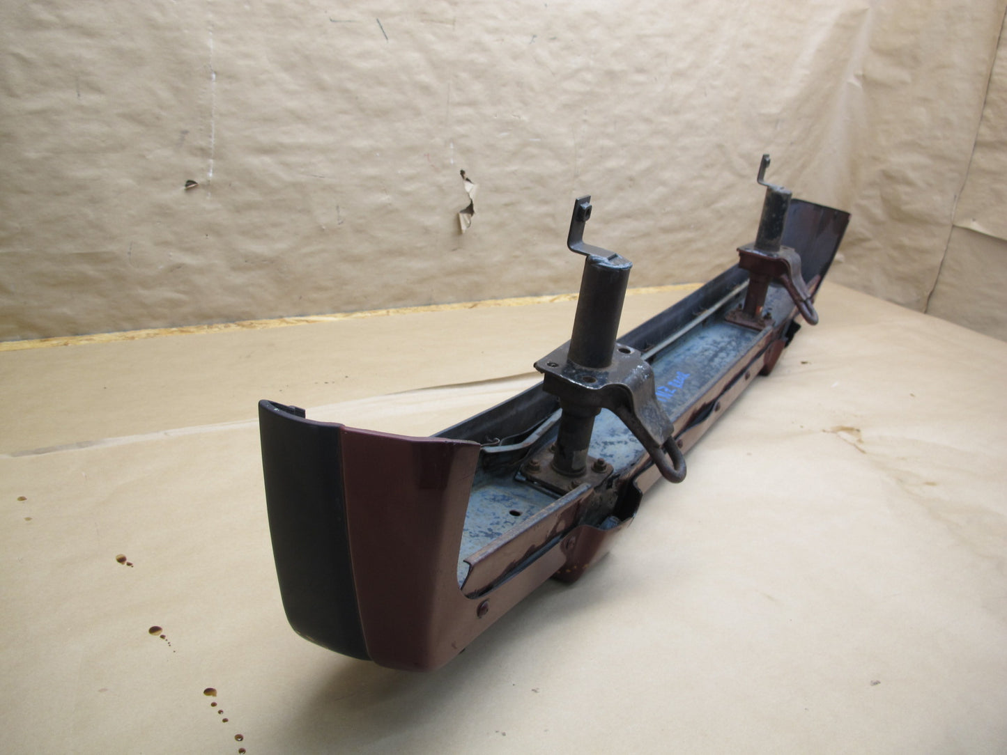 82-83 Datsun Nissan 280ZX S130 Rear Bumper Cover w Impact Shock Absorber OEM
