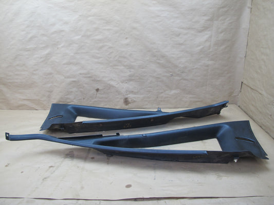 85-89 Nissan Z31 300ZX 2+0 NA Set of 2 Rear Left Right Quarter Window Trim OEM