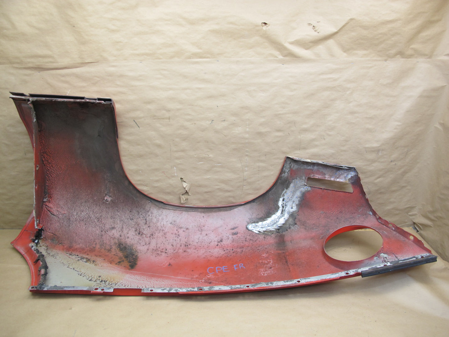 1987-1995 Porsche 928 S Front Right Passenger Side Fender Shell Panel Cover