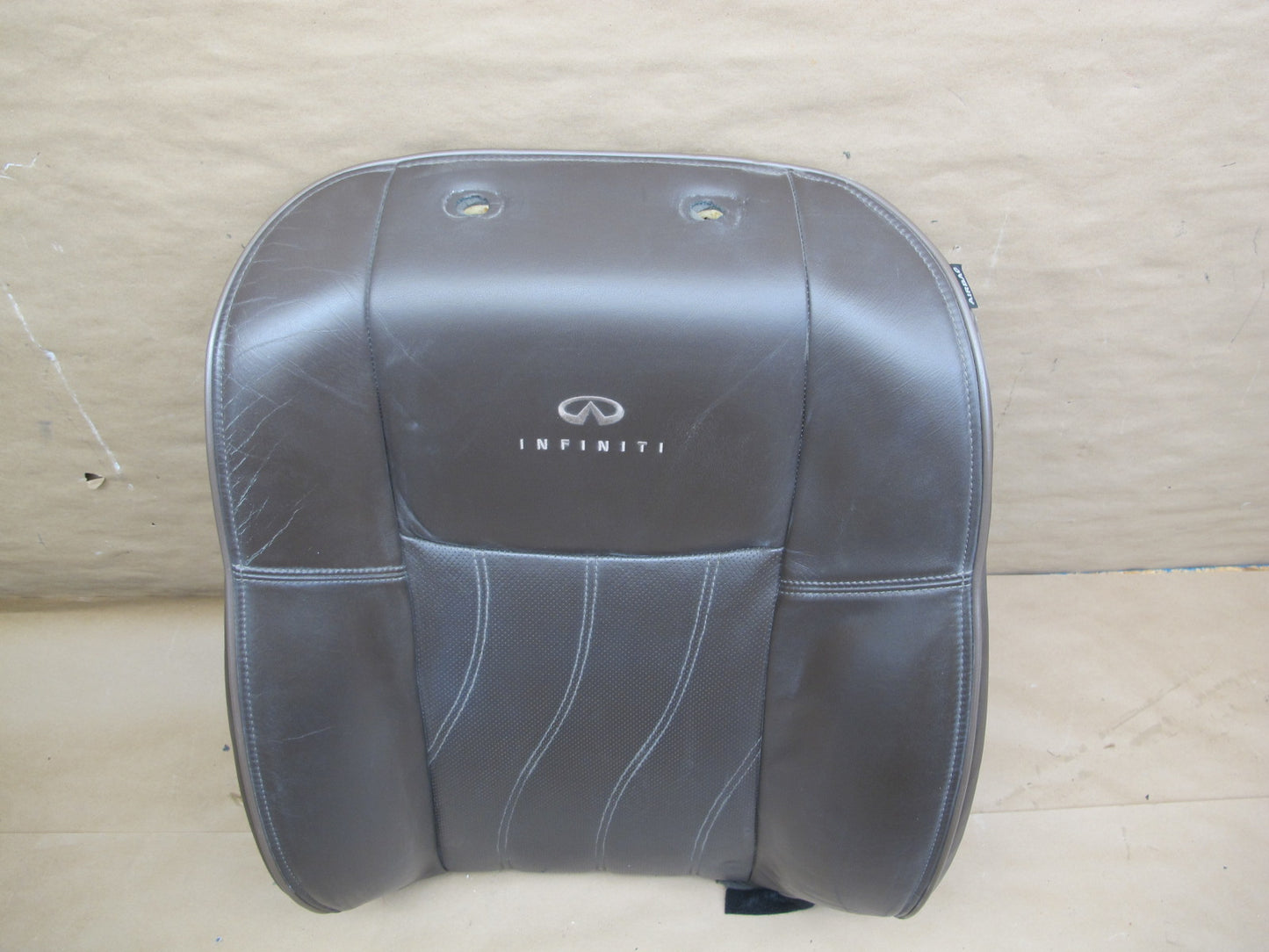 2014-2015 Infiniti QX60 Front Left Seat Upper Backrest Leather Cushion