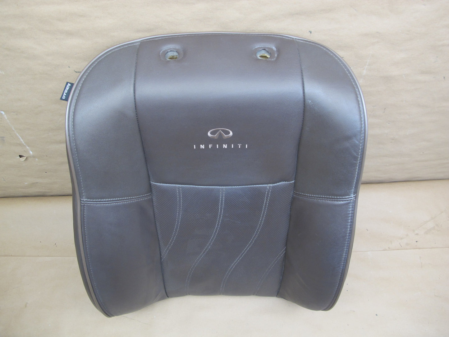 2014-2015 Infiniti QX60 Front Right Seat Upper Backrest Leather Cushion