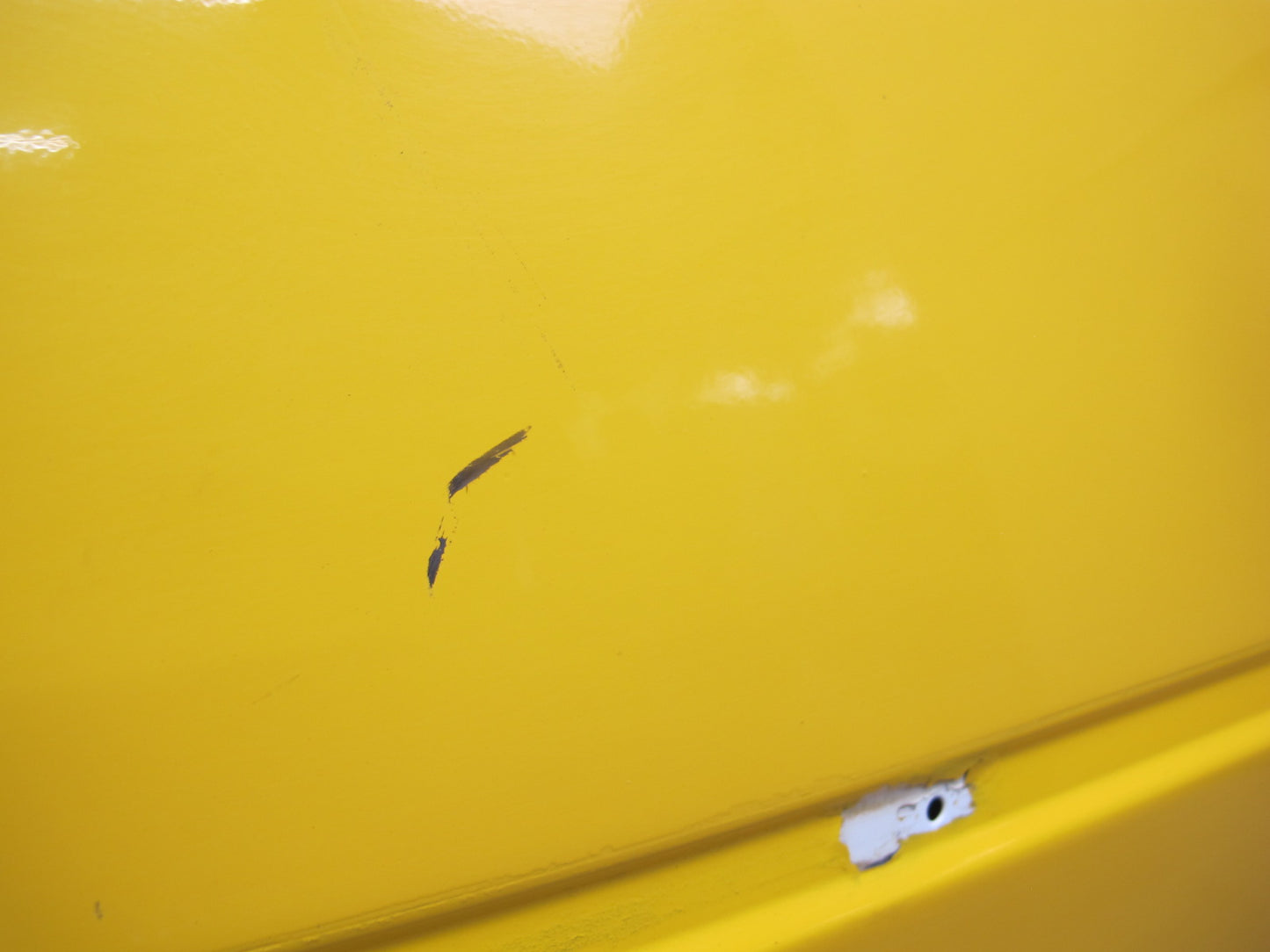 85-93 VW Golf MK1 Cabriolet Right Passenger Door Shell Panel Yellow OEM